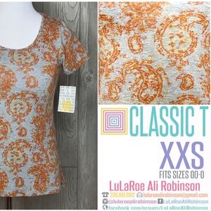 LuLaRoe Classic T - Size XXS - NWT